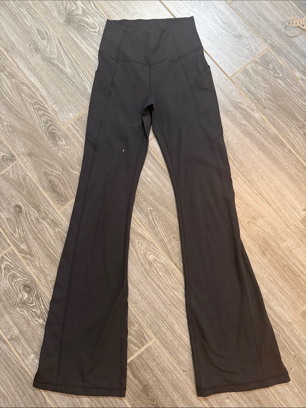 Fabletics PureLuxe Black High-Waist Flare  bootcut Active Leggings XS